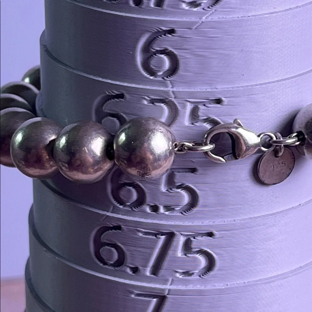 Tiffany & Co. Silver Ball Bead Bracelet